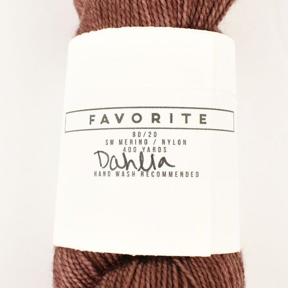 Stress Knits Favorite Yarn SW Merino Nylon Blend Hand Dyed Dahlia Colorway - Picture 3 of 3